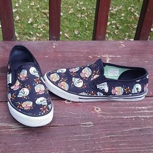 Skechers Sugar Skull Slip On Shoes Day of the Dead